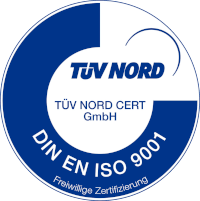TÜV Zertifizierung nach ISO 9001